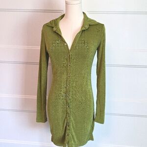 Princess Polly Olive Snap Top